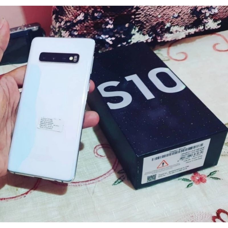 Samsung S10 Ram 8/128gb Dual Ex Resmi Indonesia