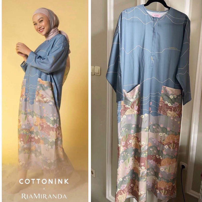 dress ria miranda x cotton ink