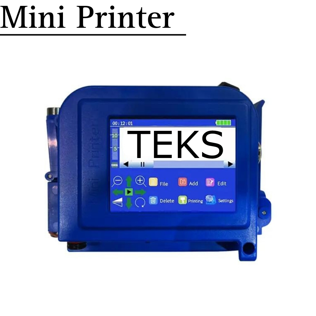 Mini Printer Mini Plus 12.7Mm Printer Inkjet Genggam anti luntur