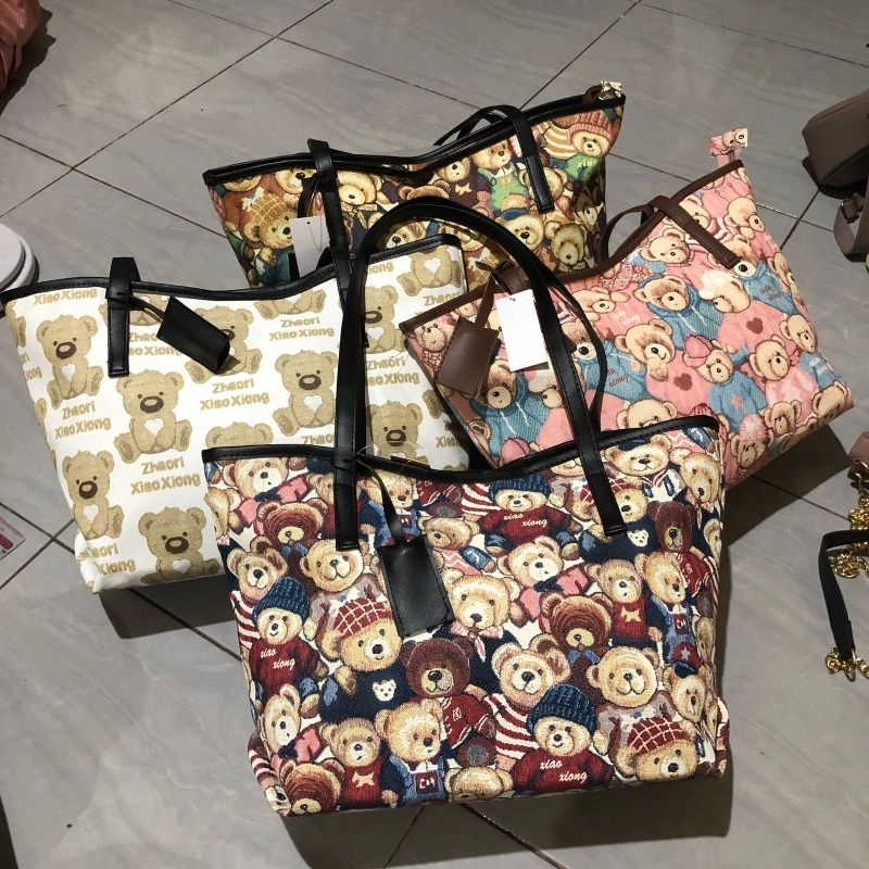 SHOPPER YUNA BEAR TERMURAH SIAP KIRIM