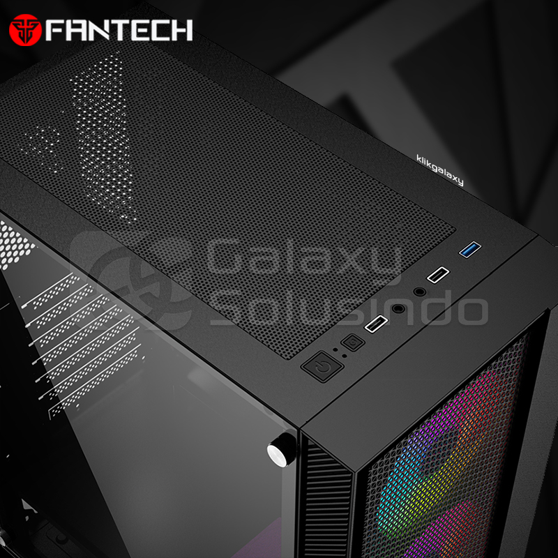 FANTECH CG77 AERO LITE 1 ATX Tempered Glass Gaming Casing