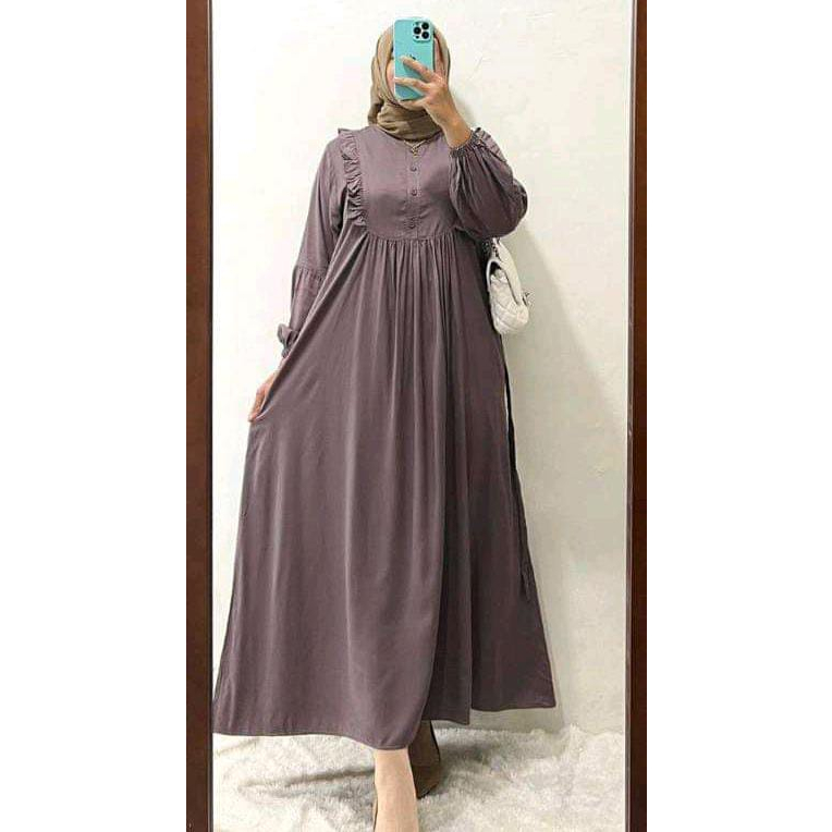 MIDI DRESS RAYON TWILL KEISYA DRESS