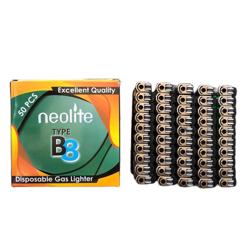 (50 Pcs) Korek Kotak NEOLITE B8