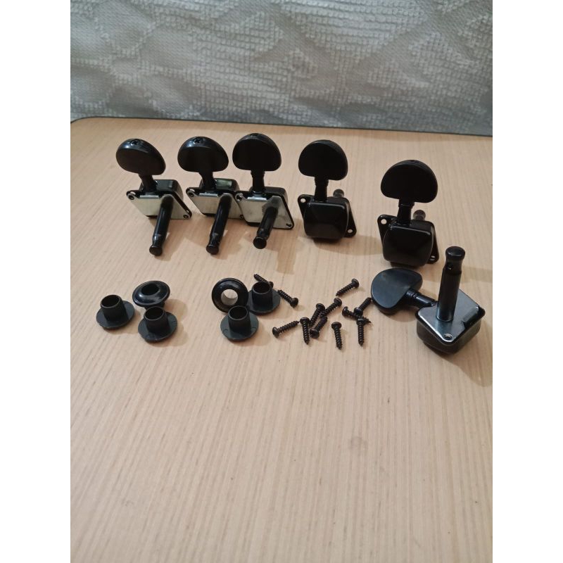 dreyer gitar kaleng hitam//tuning gitar kaleng oval hitam//dreyer tuning gitar oval murah