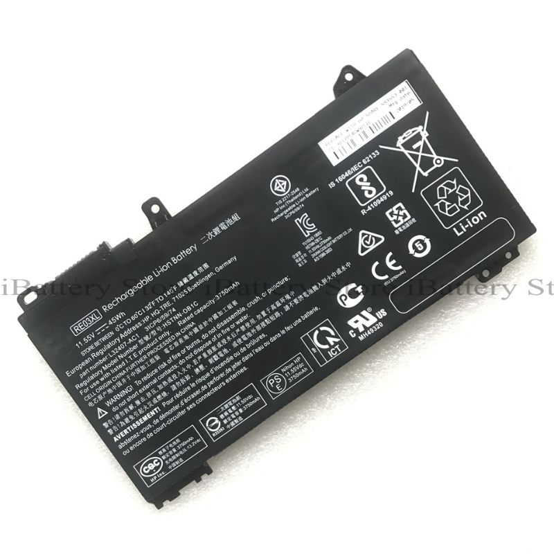 Baterai RE03XL for hp probook 430 G6 440 G6 450 G6 430 G7 440 G7 450 G7