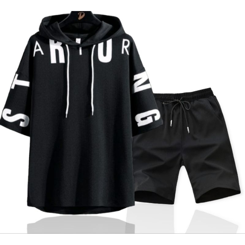 Allstar - Hoodie Stelan Korean Stariorng Distro / Hoodie Stelan Keren / Hoodie 1 Set Celana / Hoodie