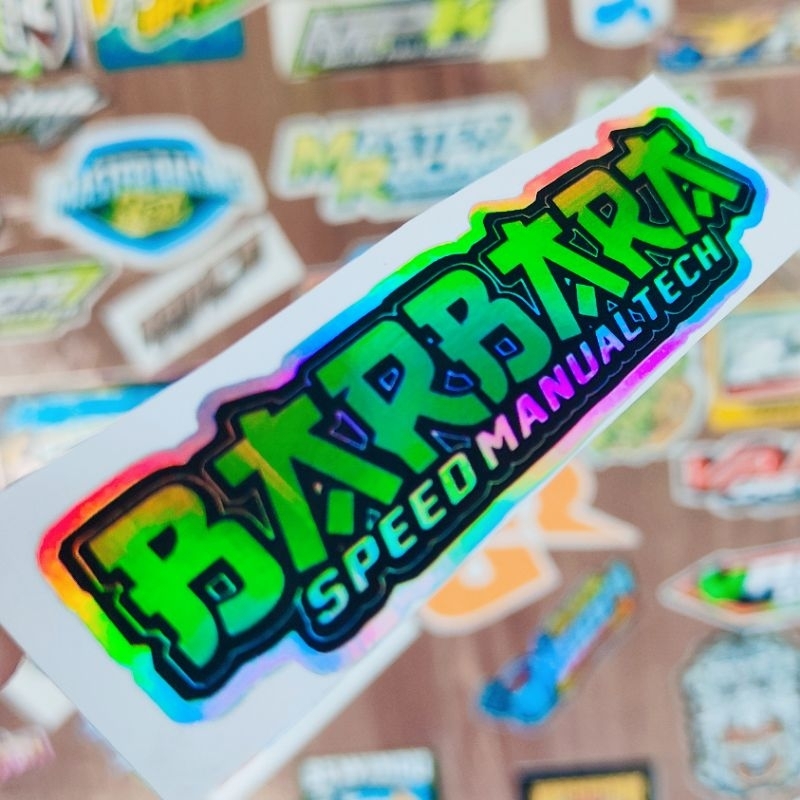 STIKER BARBARA IJO