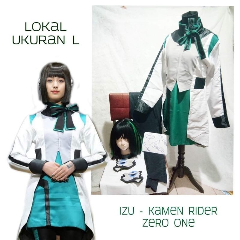 Rental kostum cosplay Izu Kamen Rider Zero One