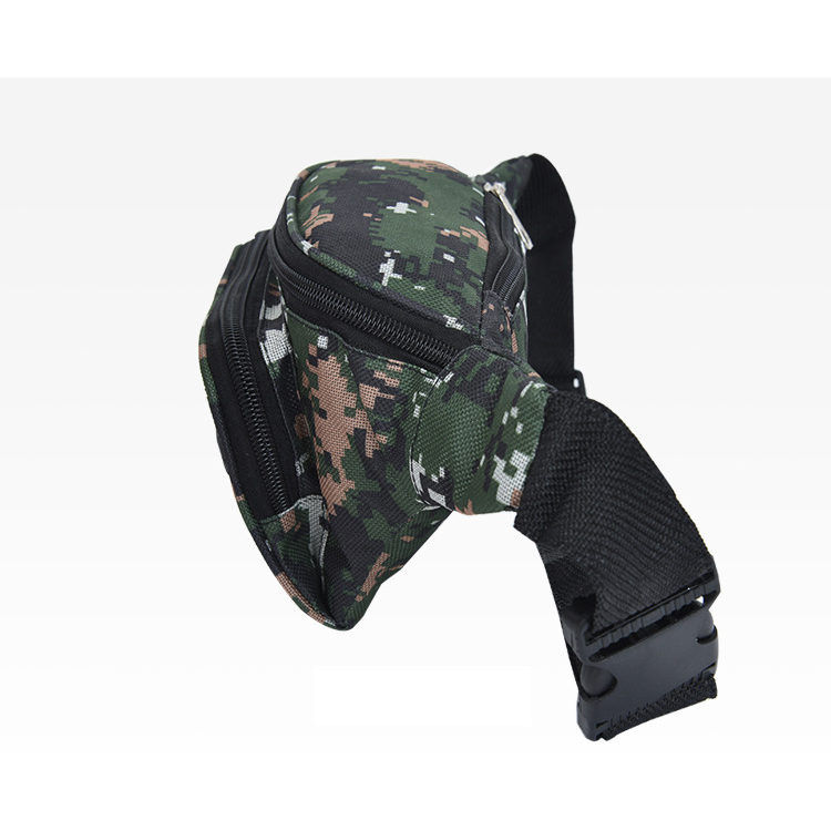 TAS PINGGANG PRIA DAN WANITA ARMY / WAIST BAG PRIA DAN WANITA MOTIF ARMY LORENG - 493