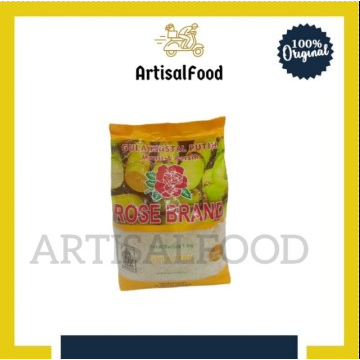 

ROSE BRAND GULA KRISTAL KUNING 1 KG