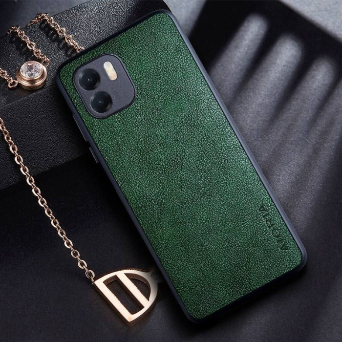 REDMI A1 / REDMI A2 CASE LEATHER CASE AIORIA LEATHER COVER SILIKON SOFTCASE