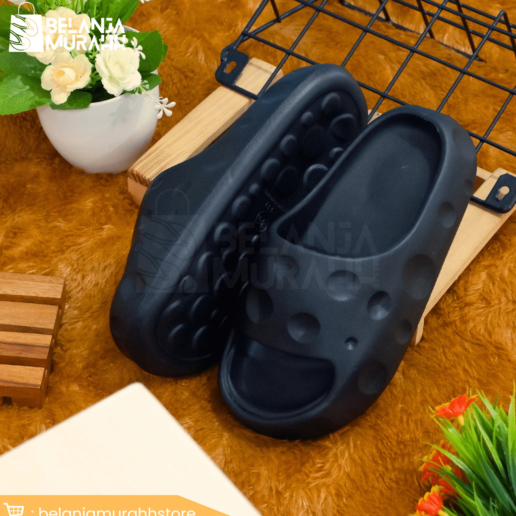 sandal slop jelly wanita motif spon lucu sandal slop wanita motif sandal spon sandal wanita santai