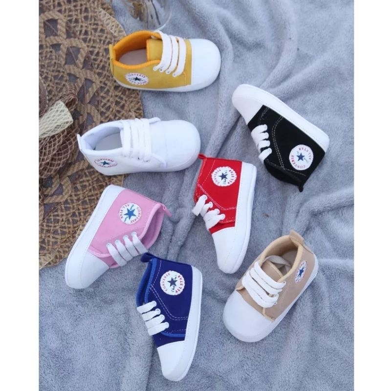 Sepatu Bayi usia 0-12 bulan Prewalker Sepatu Baby 0-12 bulan sepatu merangkak