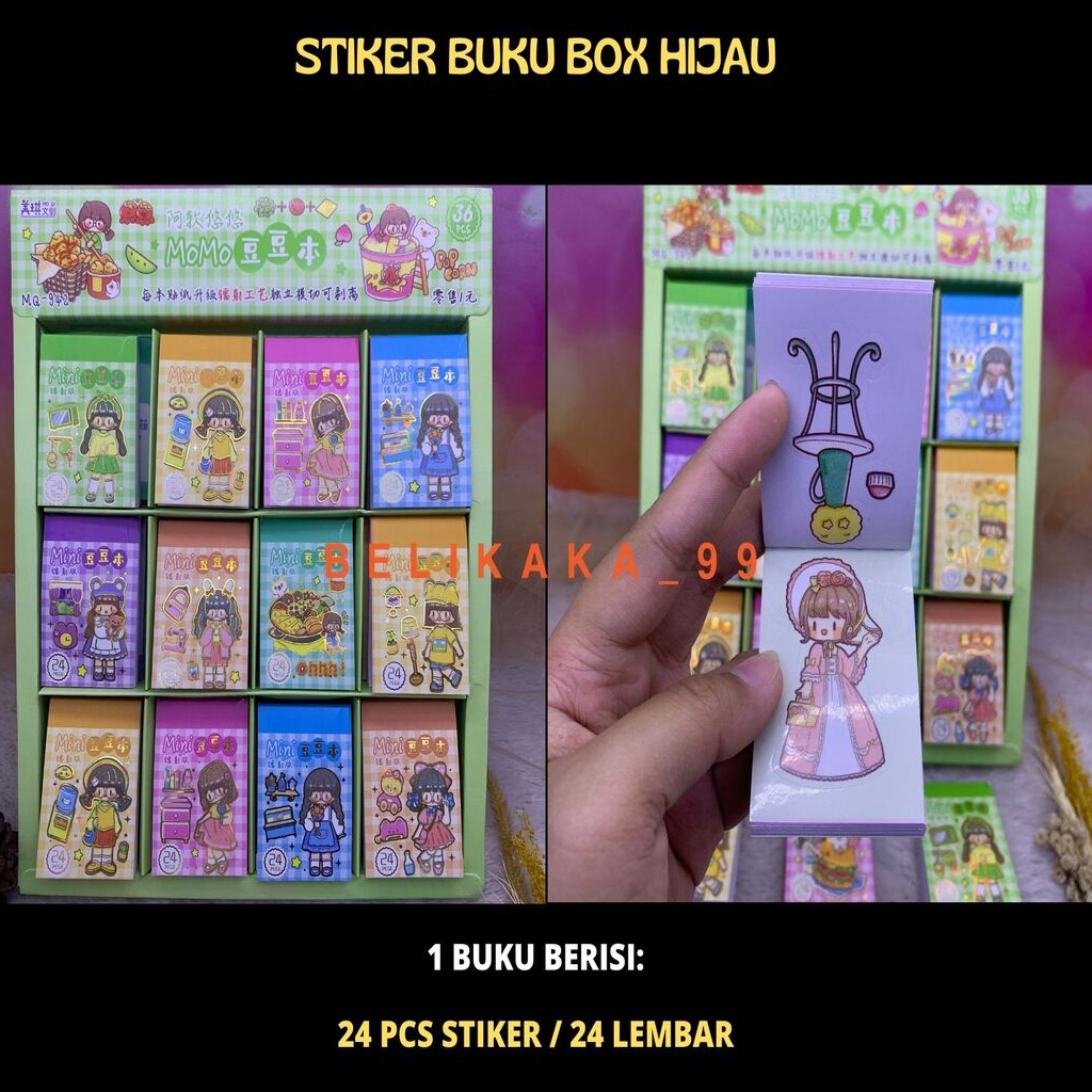 STIKER MOMO BUKU KARTUN KOREA LUCU UKURAN KECIL ISI 24 LEMBAR / STIKER BUKU KOREA / STICKER NOTEBOOK / STICKER MOMO BUKU / STICKER BUKU / STIKER BUKU AESTHETIC / STIKER BUKU KARTUN