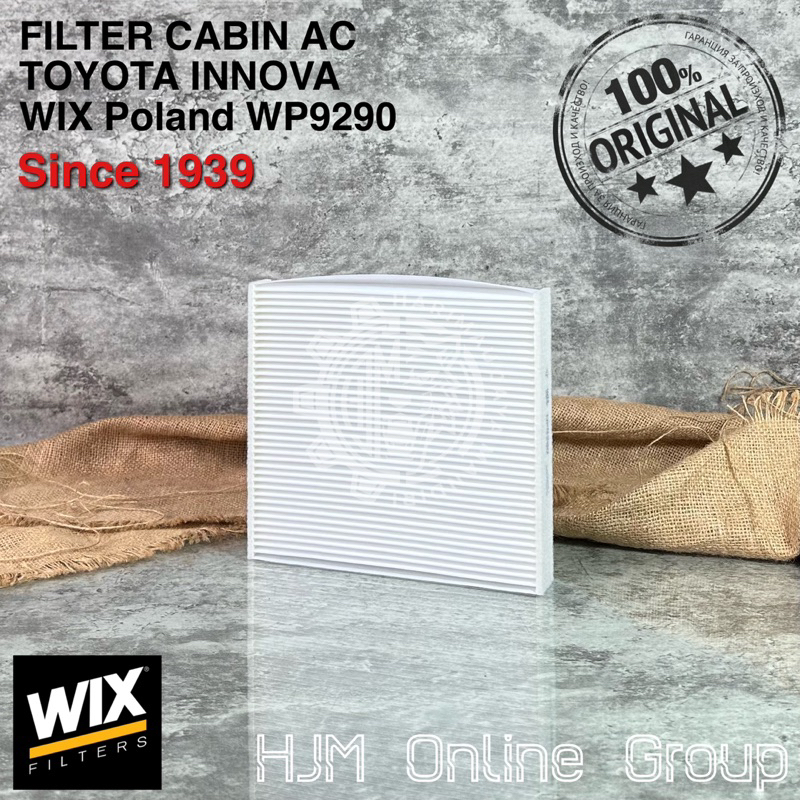 FILTER CABIN SARINGAN AC INNOVA FORTUNER HILUX WIX Poland WP9290