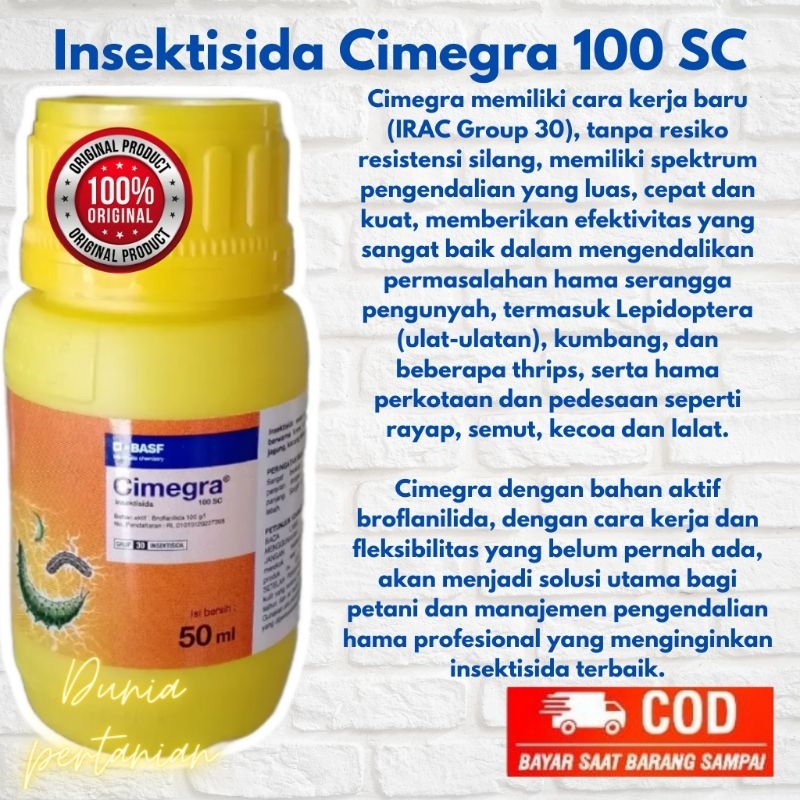 Insektisida Cimegra 100 SC
