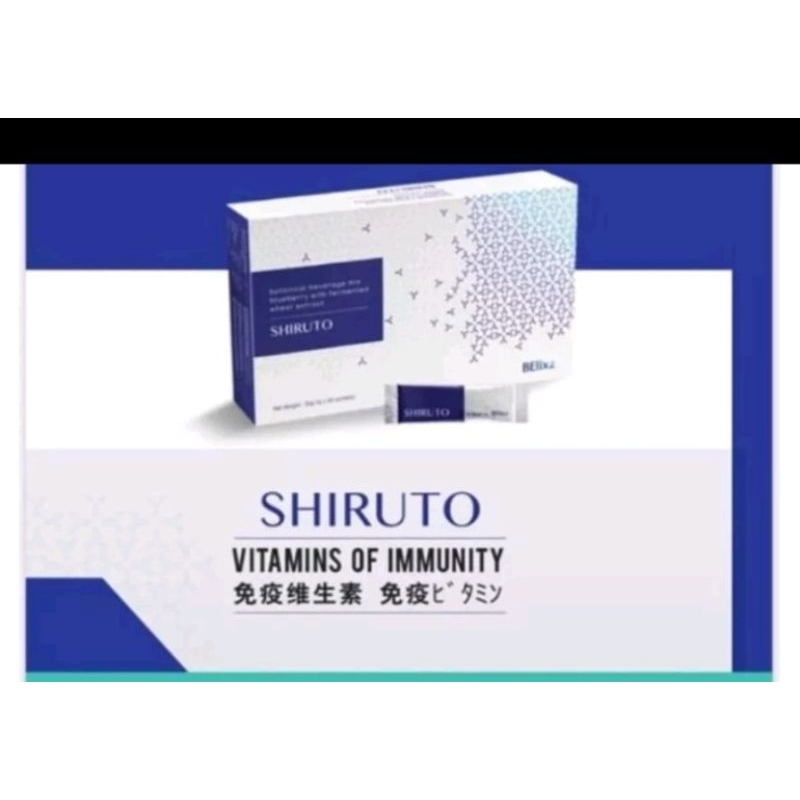 Shiruto Vitamin Immunity, Garansi Original