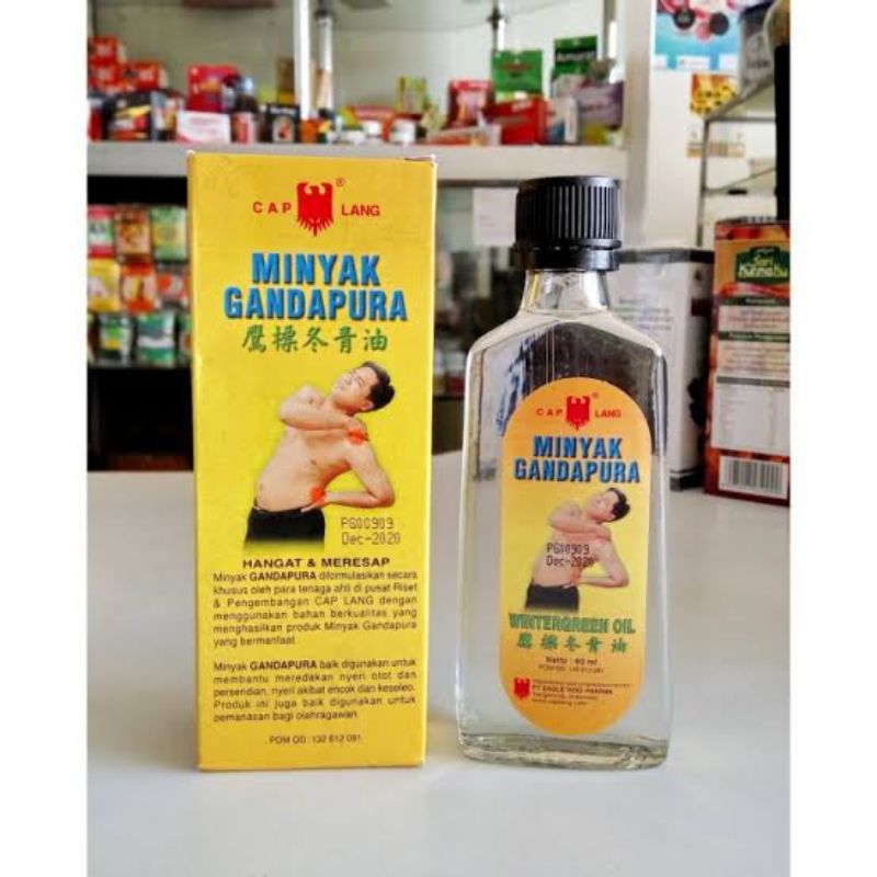 minyak gandapura / gandapura / minyak gosok / minyak urut / caplang