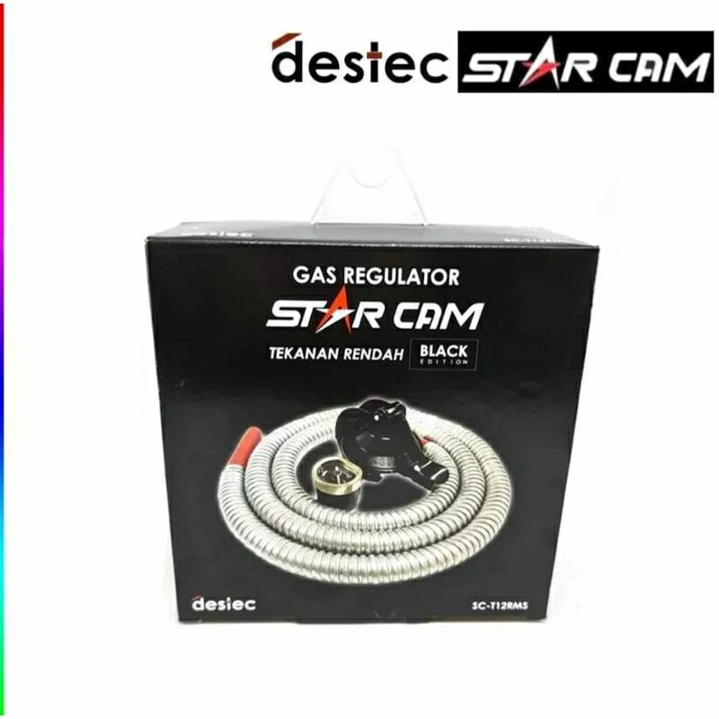 Starcam Paket Selang Regulator Gas Elpiji Kompor Gas  SC T12RMS SC T12 RMS SC-T12RMS