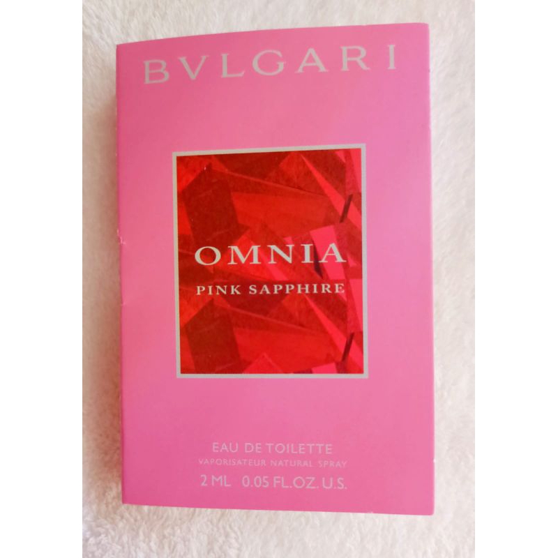 Bvlgari Omnia Pink Sapphire - 2ml vial parfum P-17 / parfum wanita