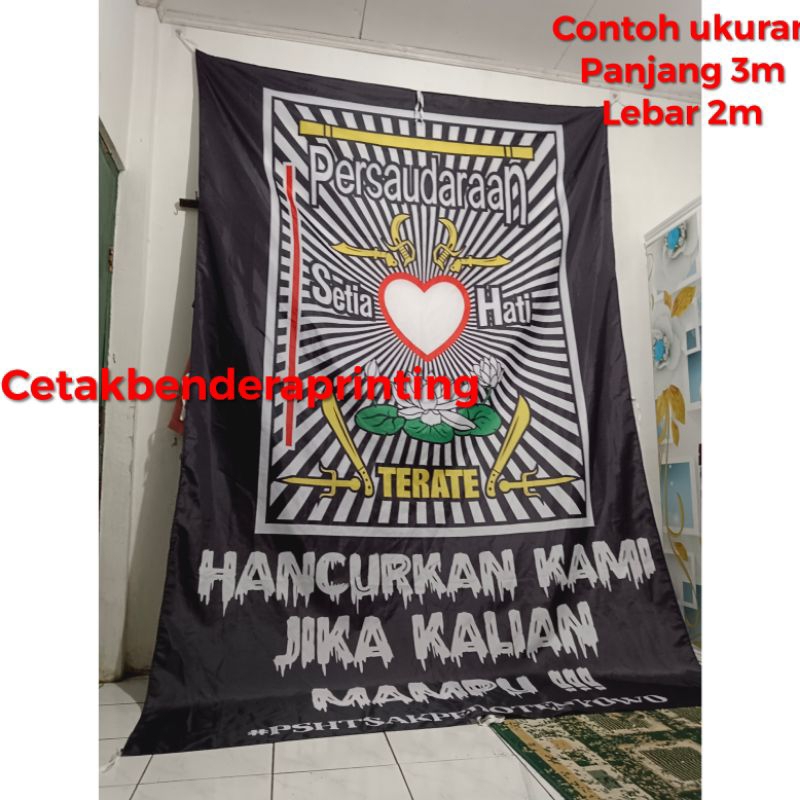 CETAK BENDERA PRINTING PSHT