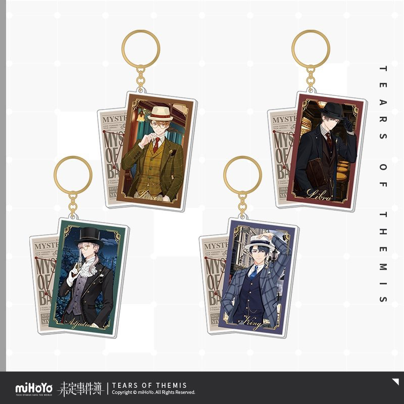 [READY STOCK] OFFICIAL TEARS OF THEMIS BAKERLON SERIES KEYCHAIN