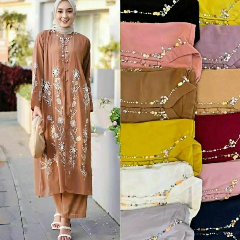 Setelan celana pesta mahda