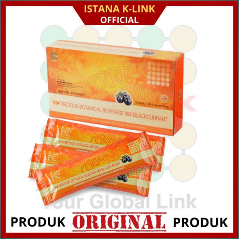 K-SPIRULINA KLINK TRECIOUS BOTANICAL BEVERAGE MIX BLACKCURRANT