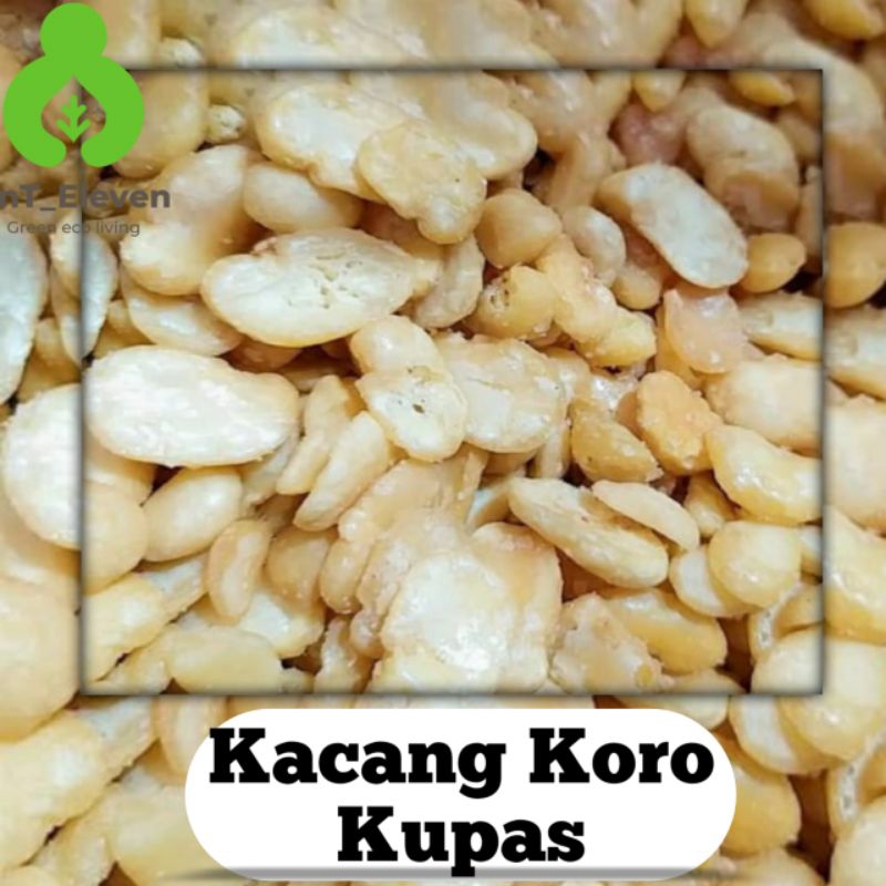 

Cemilan Kacang Koro Kupas (100gr)