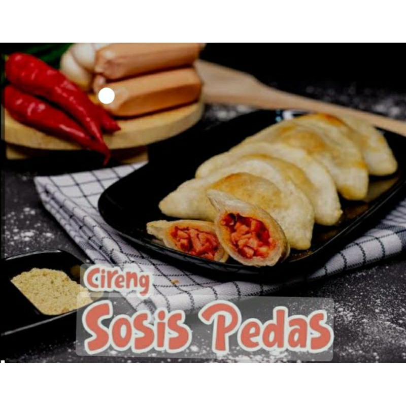 

Cireng Isi Sosis Pedas Mantap Isi 8pcs