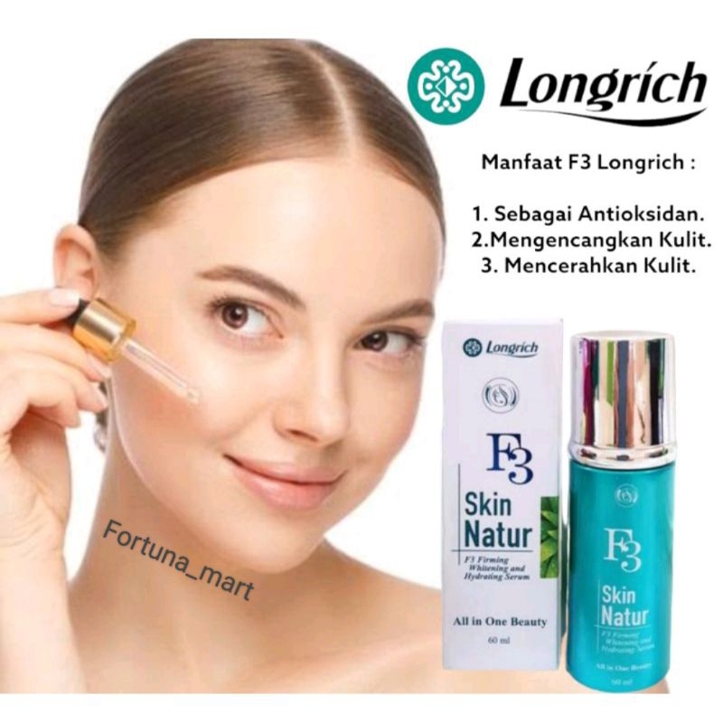 Longrich F3 Whitening Firming Hydrating Serum Super Glowing 60ml