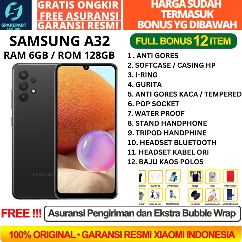 SAMSUNG GALAXY A32 5G NFC 6/128 8/128 GARANSI RESMI
