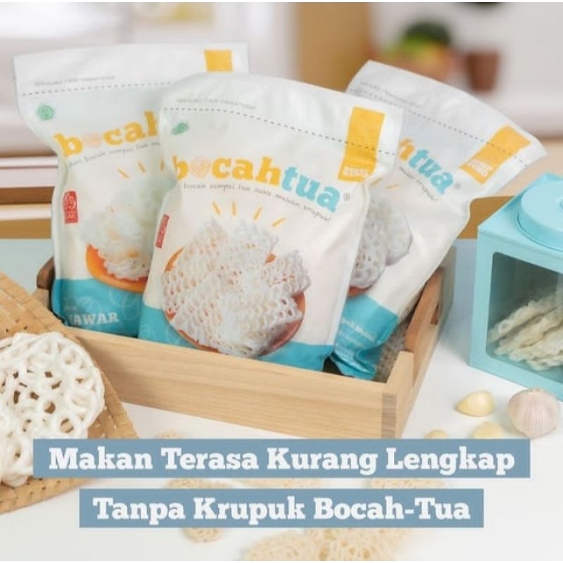 

Krupuk Bocah Tua Kerupuk Non MSG Kerupuk Mentah 500gr0