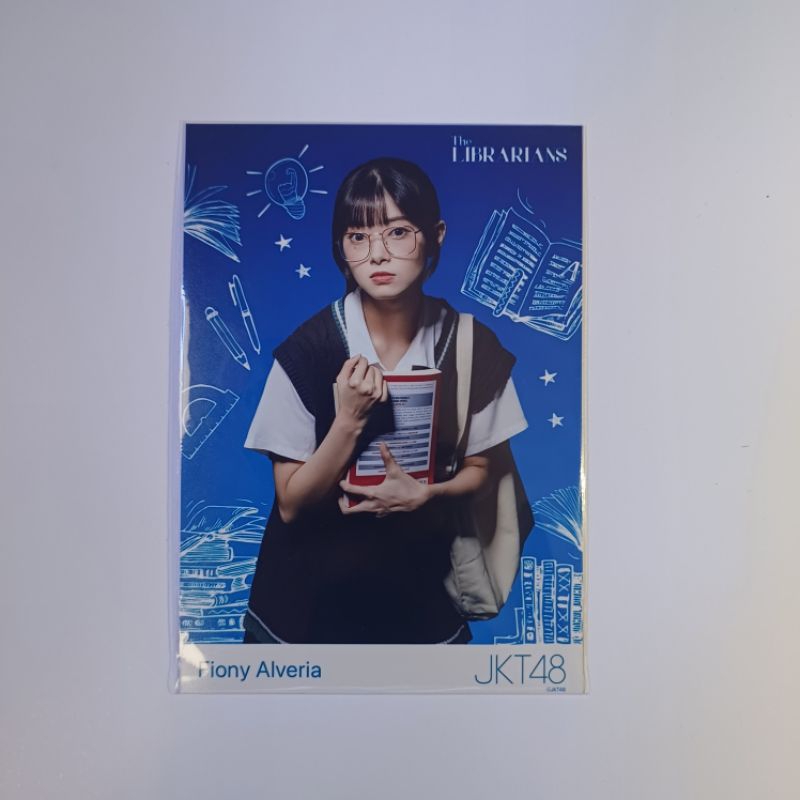 Photopack PP JKT48 Fiony MnG The Librarians