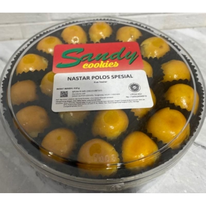 SANDY COOKIES NASTAR POLOS 200gram