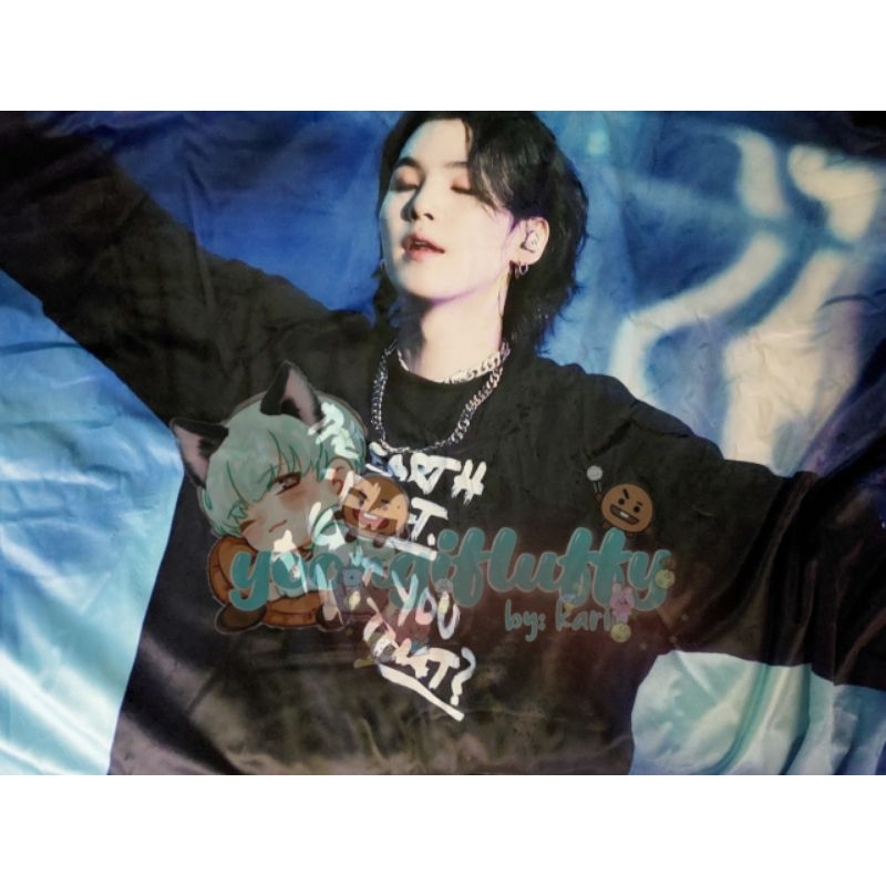 BLANKED OFFICIAL SUGA BTS AGUSTD BY FANSITE SHUMATION