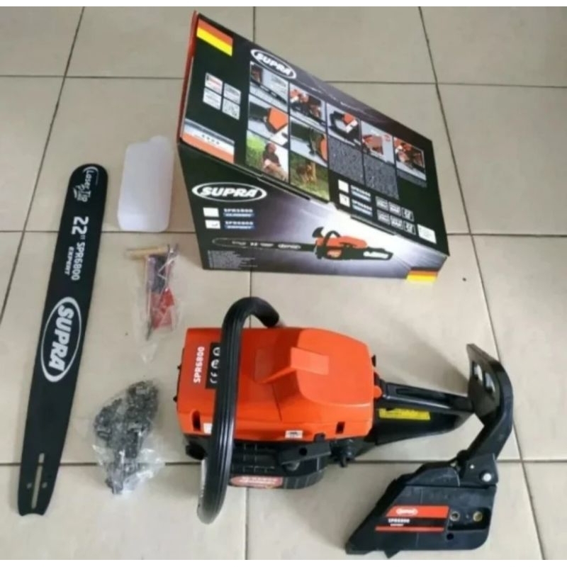 CHAINSAW ECOLITE EC6800 22INCH / MESIN GERGAJI KAYU CHAINSAW ECOLITE LASER TIP EC6800