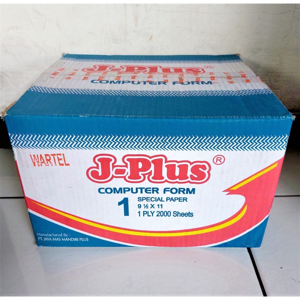 

Continuous form NCR J Plus WARTEL 4,75 x 5,5 1 ply 9,5:2x11:2 CF K1