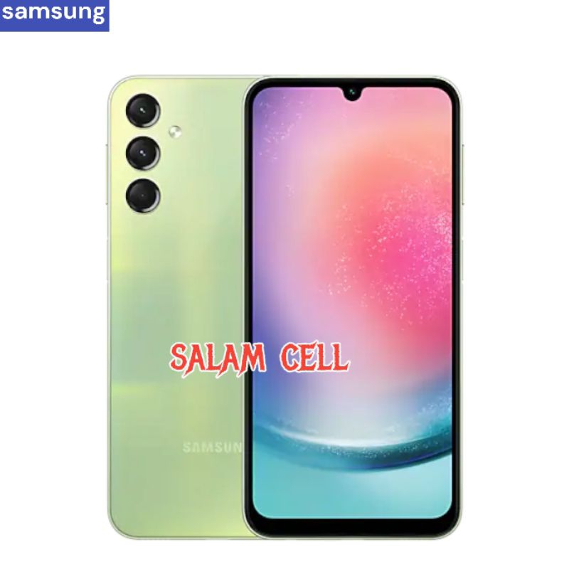 Samsung Galaxy A24 NFC RAM 8+8/128Gb Super Amoled 120hz Garansi Resmi