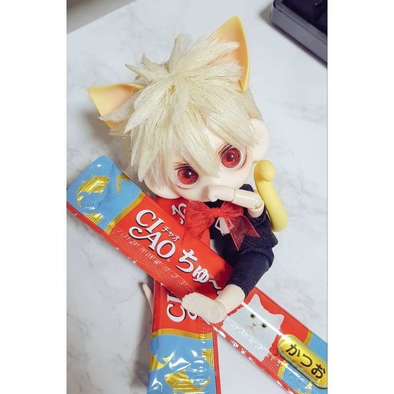 wig Kacchan manmei styled