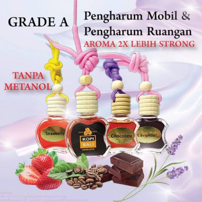 Parfum mobil flash scents 10ml - botol gantung ( BA)/pengharum ruangan