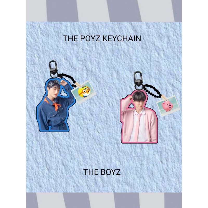 THE BOYZ X THE POYZ KEYCHAIN