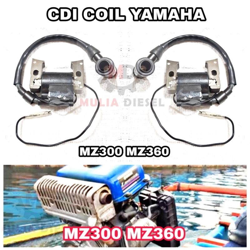 CDI Coil Pengapian Mesin Penggerak Generator Yamaha MZ300 MZ360 MZ 300 MZ 360