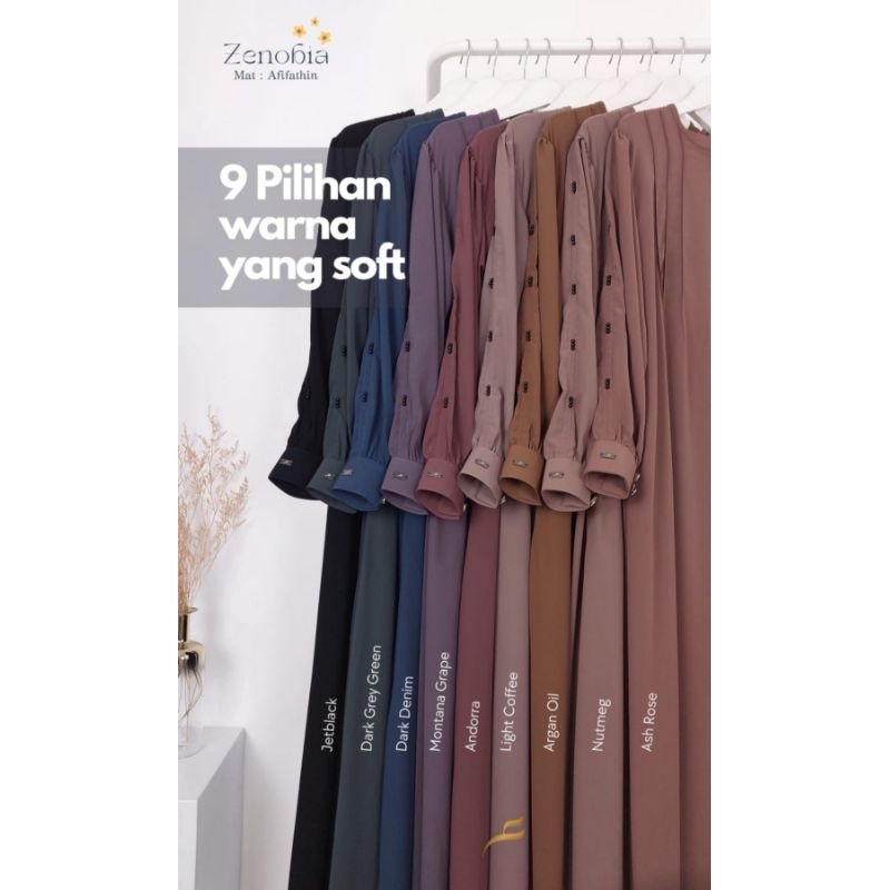 Gamis set Zenobia by Afifathin