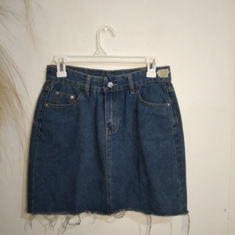T*hrift Rok Pendek Jeans Korea