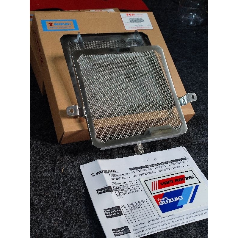 PROTEKTOR COVER RADIATOR SATRIA FU FI ORIGINAL SGP 100%