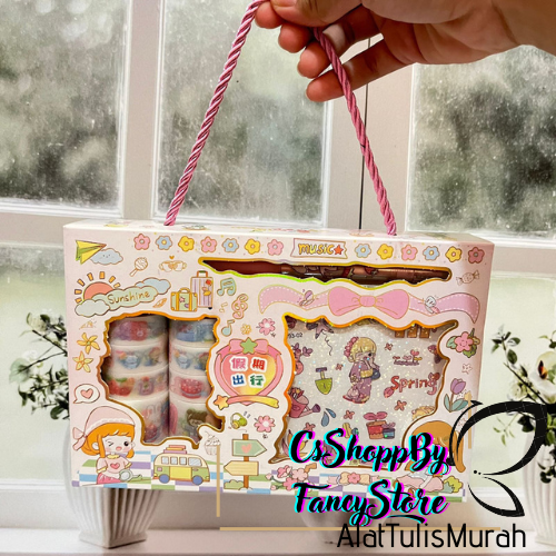 

Stiker Dan Washitape Bag Kode SZ93 Stiker Anti Air Free Cutter Pen Lucu