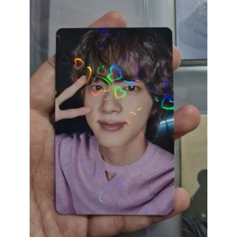 BTS - Jin hologram pc (dari pob japan fc the astronaut yang baju pink)
