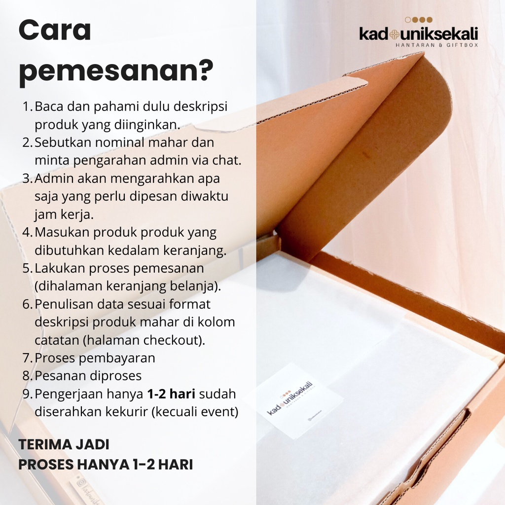 Mahar Botanical Mahar Tetes Air 30x40cm Mahar Pernikahan Custom Warna