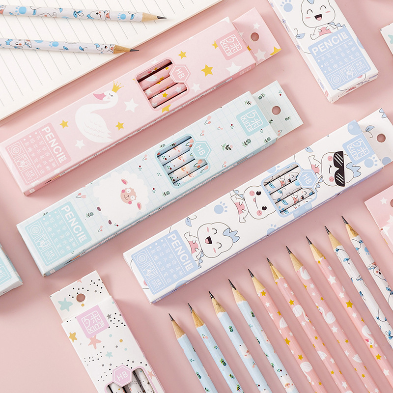 

Pensil HB kartun 10pcs | set pensil HB | Pensil sekolah set HB
